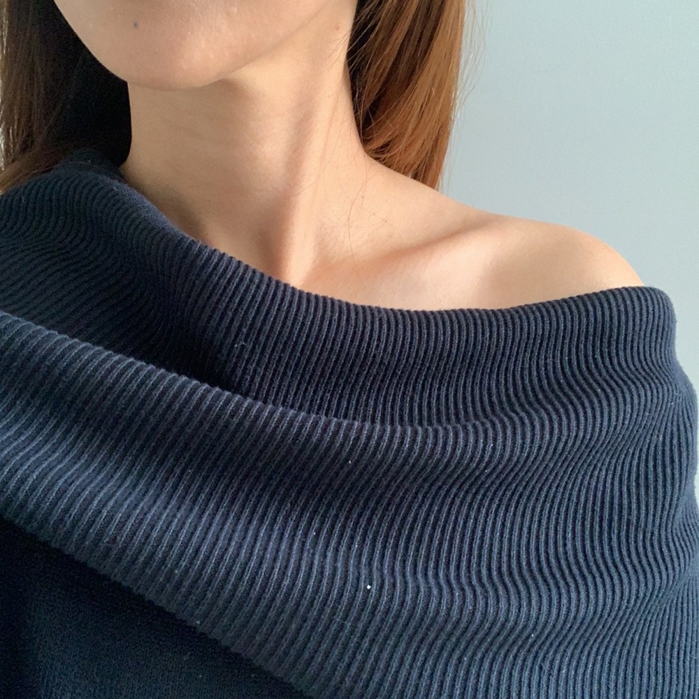 🇭🇰B+AB Off-shoulder Sweater -XS